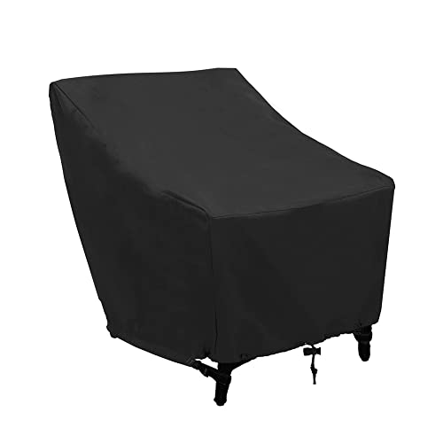 Fundas impermeables para sillas de patio, cubierta de asiento profundo de tela Oxford Lounge,...