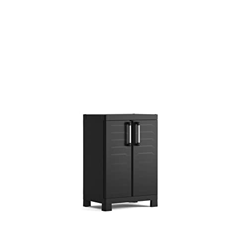 Keter 9635100002202 Armario, Negro, 65 x 45 x 97
