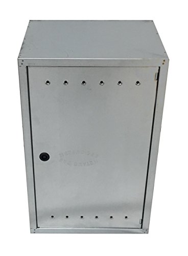 Einside - Caja de chapa de acero galvanizado para contador de gas, varios tamaños disponibles