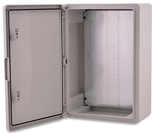 Caja de plástico ABS BOXEXPERT Caja de control de la flota IP65 gris/transparente (ABS,...